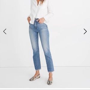 Madewell 10in high rise skinny